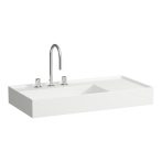   Laufen, Kartell by Laufen mosdó  90 cm széles H8183384001111, csiszolt, LCC fehér