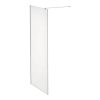 Laufen Walk-in zuhanyfal 90 cm széles H2609500040001 króm Laufen Walk-in zuhanyfal 90 cm széles H2609500040001 króm