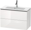 Duravit L-Cube, mosdó szekrény  82 cm széles LC 6257 dekor 2, ME by Starck