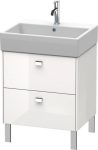 Duravit Brioso, mosdó szekrény 58,4 cm széles BR4433 dekor 2, Vero Air