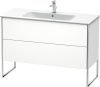 Duravit XSquare, mosdó szekrény 121 cm széles XS 4448 dekor 1 ME by Starck