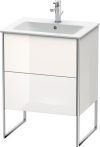 Duravit XSquare, mosdó szekrény 61 cm széles XS 4445 lakkozott ME by Starck