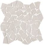 fap ceramiche nux, white schegge mosaico anticato 30 x 30 cm