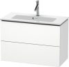 Duravit L-Cube, mosdó szekrény  82 cm széles LC 6257, ME by Starck