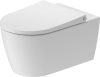 Duravit Bento Starck Box, fali rimless wc set 45930990A1, fehér szatén matt