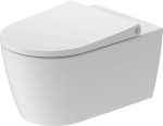   Duravit Bento Starck Box, fali rimless wc set 45930990A1, fehér szatén matt