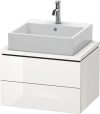 Duravit L-Cube, mosdó szekrény  62 cm széles LC 5805