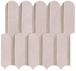   fap ceramiche milano mood, cipria&biscotto archs mosaico 28,2 x 31 cm RT