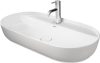 Duravit Luv mosdótál, 80 cm 038080, kívül szatén fehér