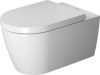 Duravit ME by Starck, fali wc 252909 20 00 rimless, HygieneGlaze