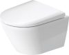 Duravit D-Neo, fali compact wc 258809 rimless