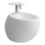   Laufen Il Bagno Alessi One bidé, fali H8309717573041 matt fehér