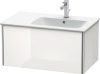 Duravit XSquare, mosdó szekrény 81 cm széles XS 4072 lakkozott ME by Starck