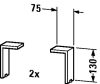 Duravit Vero, lábazat mosdó alsószekrényhez 4 db VE 9992 Duravit Vero, lábazat mosdó alsószekrényhez 4 db VE 9992