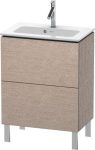 Duravit L-Cube, mosdó szekrény  62 cm széles LC 6673 furnérozott, ME by Starck