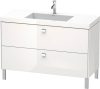 Duravit Brioso, mosdó szekrénnyel 120 cm széles BR4703 dekor 2, Vero Air