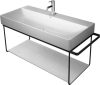 duravit durasquare, fém állvány fali 106,5 cm 003104 46 00 matt fekete