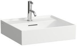 Laufen, Kartell by Laufen mosdó  50 cm széles H8163324001041, csiszolt, LCC fehér