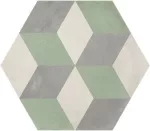 Marca Corona 1741, terra art cubo s/m esagona