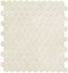 fap ceramiche color now, beige round mosaico 30,5 x 30,5 cm