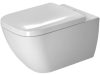 Duravit Happy D.2 wc, fali mélyöblítéses 222209 20 00 rimless HygieneGlaze Duravit Happy D.2 wc, fali mélyöblítéses 222209 20 00 rimless HygieneGlaze