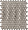 fap ceramiche summer, crepuscolo round mosaico 29,5 x 32,5 cm