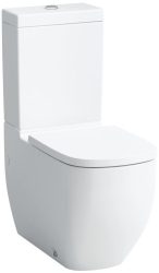 Laufen Ino WC, álló monoblokkos mélyöblítéses H8248014000001 rimless, LCC fehér