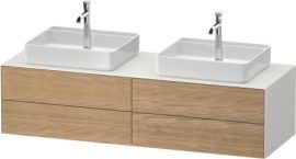 Duravit White Tulip for Bento, alsószekrény 160 cm széles WT4868H5, natúr tölgy