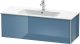 Duravit XSquare, mosdó szekrény 121 cm széles XS 4074 lakkozott ME by Starck