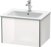 Duravit XSquare, mosdó szekrény 61 cm széles XS 4071 dekor 2 ME by Starck