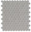 fap ceramiche milano&floor, grigio round mosaico 29 x 32,5 cm RT matt