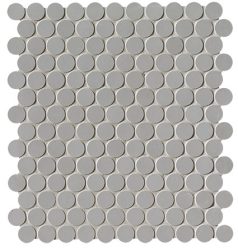 fap ceramiche milano&floor, grigio round mosaico 29 x 32,5 cm RT matt