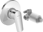   Duravit No.1, zuhanycsaptelep szett falsík alatti N14210007010