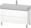 Duravit L-Cube, mosdó szekrény 118,4 cm széles LC 6779, Vero Air