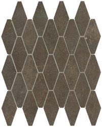 fap ceramiche nobu, cocoa gres rombi mosaico 31 x 35,5 cm RT matt