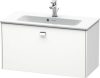 Duravit Brioso, mosdó szekrény 82 cm széles BR4011 dekor 1, Me by Starck