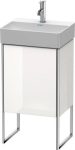   Duravit XSquare, mosdó szekrény 43,4 cm széles XS 4441 L/R dekor 2 DuraSquare