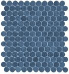 fap still, denim matt round mosaico 29,5 x 32,5 cm