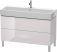 Duravit L-Cube, mosdó szekrény 118,4 cm széles LC 6779 lakkozott, Vero Air