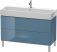 Duravit L-Cube, mosdó szekrény 118,4 cm széles LC 6779 lakkozott, Vero Air