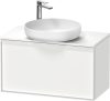 Duravit Vitrium, mosdó szekrény  80 cm széles VT4780 dekor1, egyszínű