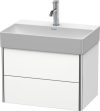 Duravit XSquare, mosdó szekrény 58,4 cm széles XS 4167 dekor 1 DuraSquare