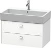 Duravit Brioso, mosdó szekrény 78,4 cm széles BR4155 dekor 1, Vero Air