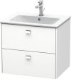 Duravit Brioso, mosdó szekrény 62 cm széles BR4101 dekor 1, Me by Starck