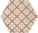 Marca Corona 1741, terra art astro t/c esagona