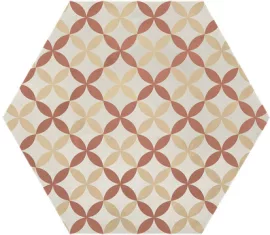 Marca Corona 1741, terra art astro t/c esagona