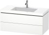 Duravit Vero Air, mosdó szekrénnyel 100 cm széles LC6928