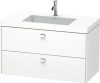 Duravit Brioso, mosdó szekrénnyel 100 cm széles BR4607 dekor 1, Vero Air Duravit Brioso, mosdó szekrénnyel 100 cm széles BR4607 dekor 1, Vero Air