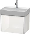 Duravit XSquare, mosdó szekrény 58,4 cm széles XS 4067 lakkozott DuraSquare