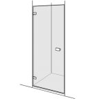   Duscholux Collection 3 lengő ajtó 410.1x5400.1000 20-100 cm széles
